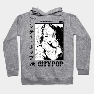 Retro Manga City Pop Vaporwave Aesthetic Anime #1 Hoodie